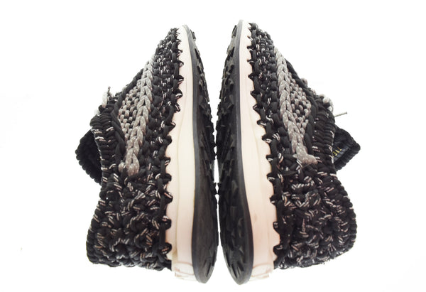 ヴァレンティノ VALENTINO  クロシェスニーカー ローカットスニーカー TVE41YO メンズ靴 スニーカー ブラック 42 26cm 103S-1295