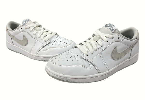 ナイキ NIKE 20年製 AIR JORDAN 1 LOW OG NEUTRAL GREY エア ジョーダン ロー ニュートラル グレー AJ1 白 灰色 CZ0790-100 メンズ靴 スニーカー ホワイト 27.5cm 104-shoes542