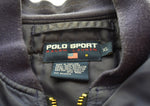 ラルフローレン RalphLauren 90s POLO SPORT MA-1 フライトジャケット ポロスポーツ ボンバージャケット  ジャケット パープル LLサイズ 103MT-2214