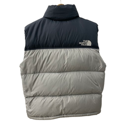 ノースフェイス THE NORTH FACE NUPTSE VEST ヌプシ ダウン ベスト ND92232 ベスト グレー Lサイズ 201MT-4839