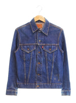 リーバイス Levi's 70s 70505 4th BIGE ケアタグ ボタン裏52 両面タブ 不均等V ヴィンテージデニム 70's 70年代 ジャケット ブルー 103MT-2498