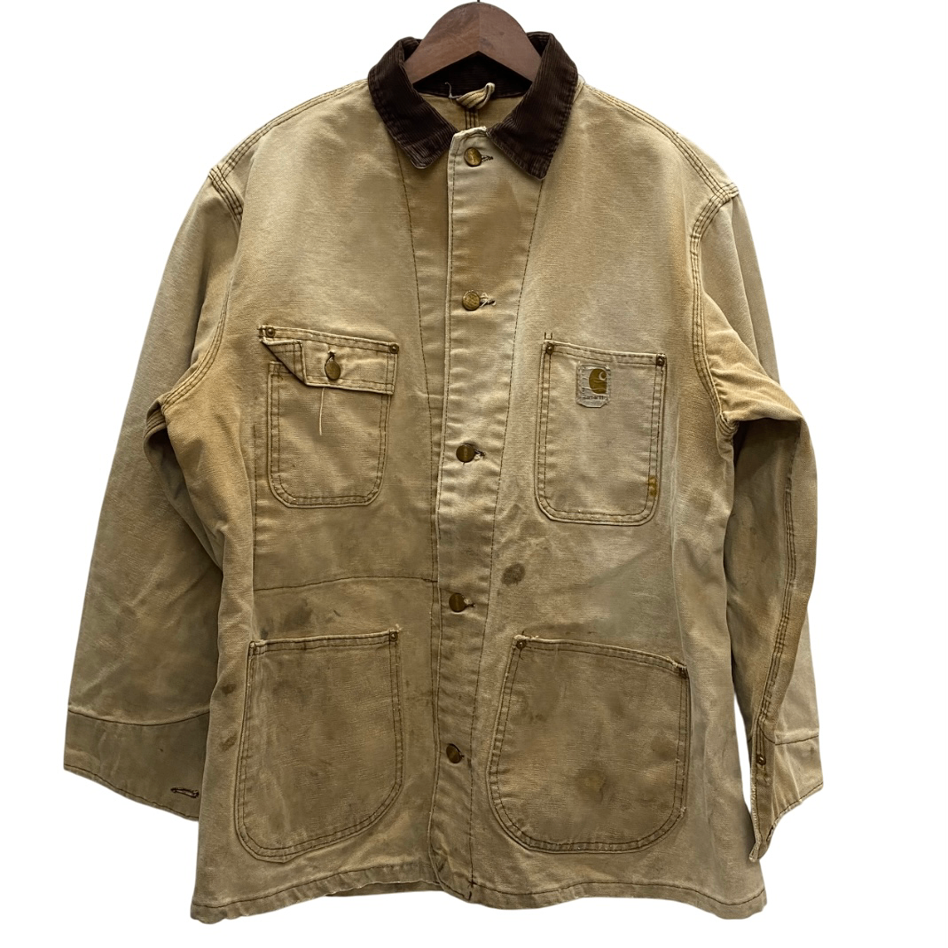 曜日割引対象外】 カーハート Carhartt 70's Chore Coat デカCボタン