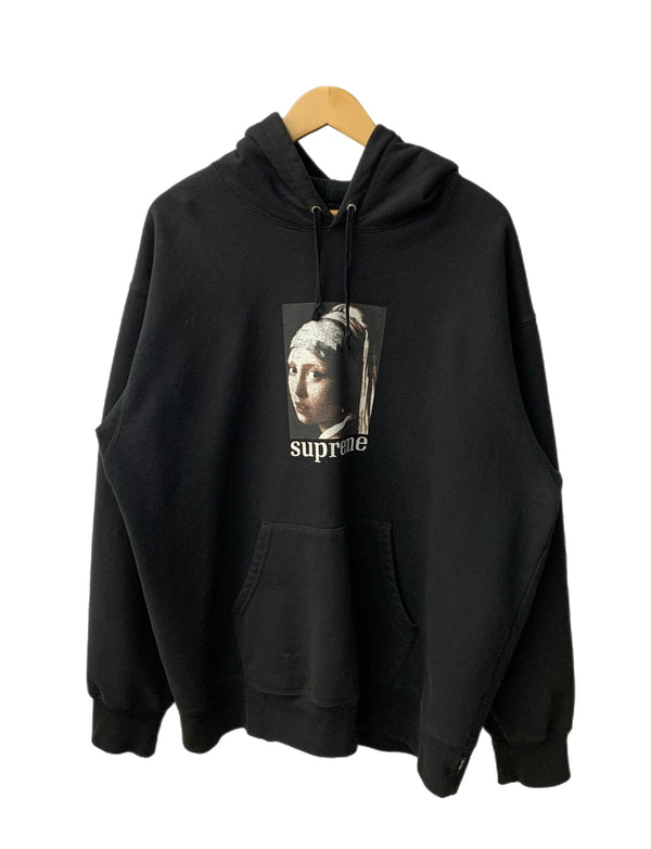 シュプリーム SUPREME パール フーデッド スウェットシャツ "ブラック" Pearl Hooded Sweatshirt "Black" パーカ ブラック XLサイズ 201MT-2703