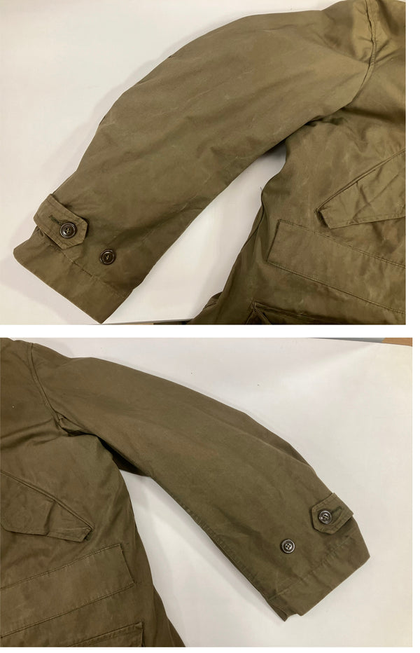ミリタリー Military 40's 40年代 US ARMY M-47 アメリカ軍 米軍 フィールドパーカー TALON ZIP モッズコート vintage ヴィンテージ ジャケット カーキ Lサイズ 101MT-5404
