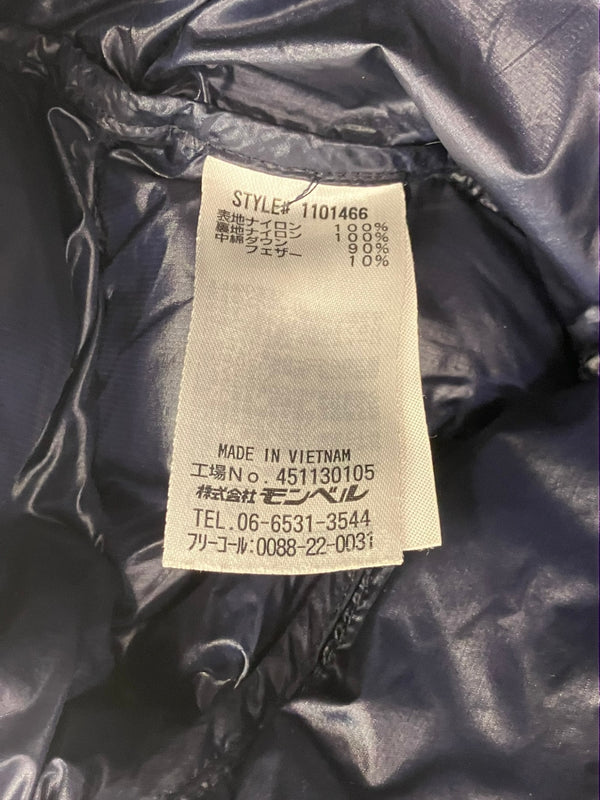 モンベル mont-bell スペリオ ダウンジャケット Men's BK 1101466 ジャケット ブラック Mサイズ 101MT-5172