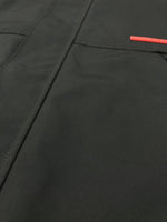 ダブレット doublet 17AW HIGH DENSITY MATERIAL COAT ハイ デンシティー マテリアル コート フード ジャケット アウター 黒 17AW10CO18 ジャケット ロゴ ブラック Mサイズ 104MT-1132