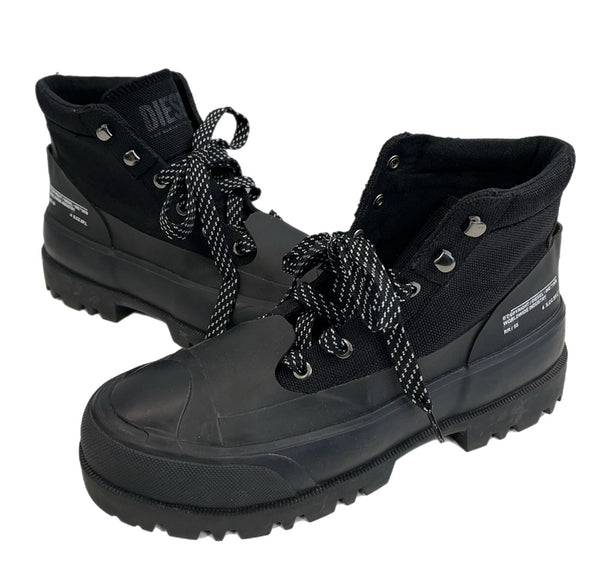 ディーゼル DIESEL ブーツ 黒 D-HIKO BT メンズ靴 スニーカー ブラック 26.5cm 101sh-2089