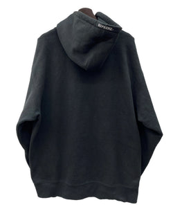 シュプリーム SUPREME S Logo Hooded Sweatshirt エス ロゴ フーディ シャツ スウェット デビルSロゴ ツノSロゴ 黒 パーカ 刺繍 ブラック 2XLサイズ 104MT-2253