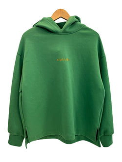 クルニ CULLNI Logo Embroidery Hoodie ロゴ エンブロイダリー フーディ 刺繍 緑 23-SS-007 表記サイズ1 パーカ グリーン 101MT-4552
