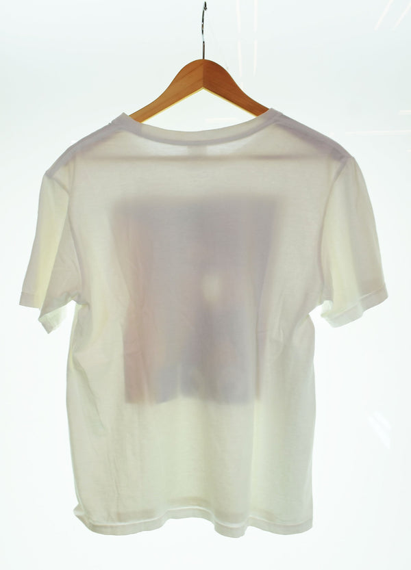 ナンバーナイン NUMBER (N)INE 02AW ジョージ期 ピカソ風ジョージ 半袖Tシャツ 白 4 Tシャツ ホワイト 103MT-2368