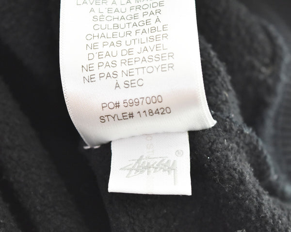 ステューシー STUSSY 21SS Regal Applique crew sweat プリント スウェット 黒 スウェット ブラック Lサイズ 103MT-2244