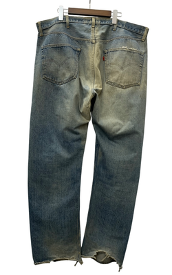 【曜日割引対象外】 リーバイス Levi's 70's BIG E 3501 ボタン裏6 実寸W41 デニム ブルー 201MB-777 VB