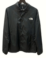 ザノースフェイス THE NORTH FACE Nylon Coach Jacket ナイロン コーチジャケット フロントボタン BLACK 黒 NP21836 ジャケット ロゴ ブラック Lサイズ 104MT-703