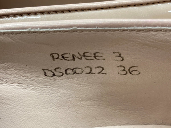 チャーチ Church's ウェッジソール レザー スリッポン 革靴 シューズ 王冠 CROWN ゴールド刺繍 イタリア製 PINK ピンク BEIGE レディース靴 ローファー ベージュ SIZE36 104S-824