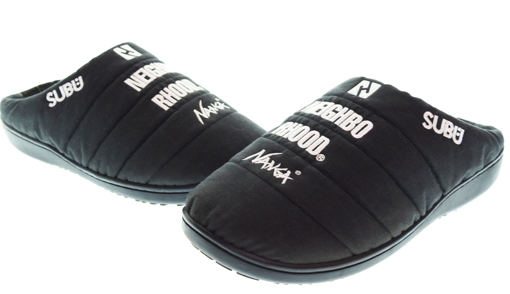 ネイバーNEIGHBORHOOD NANGA SUBU ブラックサンダル ネイバーフッド NEIGHBORHOOD NANGA SUBU ナンガ×スブ Winter Sandals