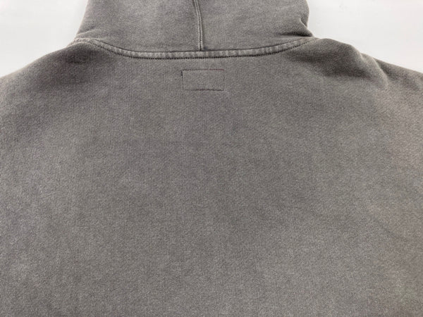 シュプリーム SUPREME 24SS Overdyed Small Box Zip-Up Hooded Sweatshirt オーバーダイ スモール ボックス ジップアップ フーディ 黒 パーカ ロゴ ブラック Lサイズ 104MT-1727