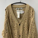 ダイリク DAIRIKU 21SS Children Hand Knitting Cardigan カーディガン ベージュ Fサイズ 201MT-4808
