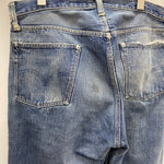【曜日割引対象外】 ヴィンテージ vintage 50's リーバイス Levi's 501XX 革パッチ デニム ブルー W35サイズ 201MB-845 VB