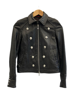 ラブレス LOVELESS ナポレオン レザージャケット 黒 62F17-601-09 ジャケット ブラック サイズ34 101LT-245