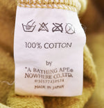 アベイシングエイプ A BATHING APE  カモ柄 猿 迷彩 半袖Tシャツ カーキ Tシャツ カーキ Sサイズ 103MT-2251