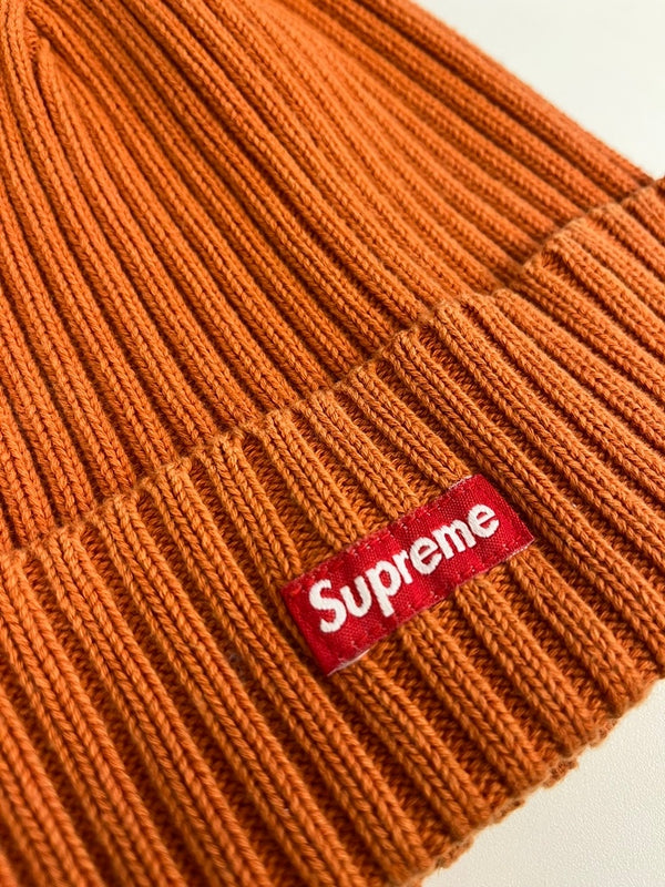 シュプリーム SUPREME ビーニー BOXLOGO ボックスロゴ 帽子 メンズ帽子 ニット帽 オレンジ 101hat-168