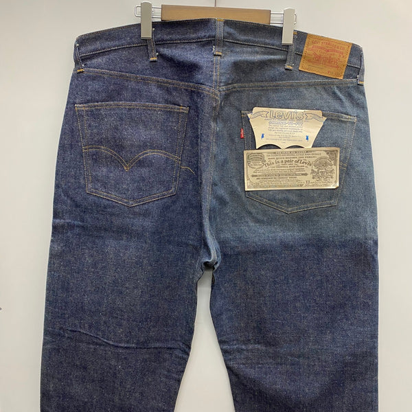 【曜日割引対象外】 リーバイス Levi's 70's 501 66前期 Dead Stock フラッシャー付き デニム ブルー W44 L34サイズ 201MB-1217 VB