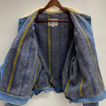 【曜日割引対象外】 リー Lee 90's ストームライダー デニムジャケット ブランケットライナー ジャケット ブルー 50サイズ 201MT-4521 VB