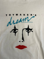 ヴィンテージ vintage 80s ©1987 Lamp TOYMAKER'S dream 舞台  US古着 Tシャツ ホワイト Lサイズ 101MT-4665