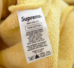 シュプリーム SUPREME 17SS Overdyed Hooded Sweatshirt オーバーダイ スウェットプルオーバーパーカー  パーカ イエロー Mサイズ 103MT-3338