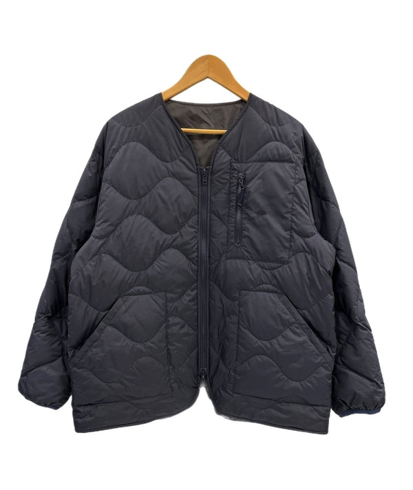 ノースフェイス THE NORTH FACE 24AW PURPLE LABEL Field Reversible Down Cardigan リバーシブルダウンカーディガン 紺 ジャケット ネイビー Sサイズ 101MT-5274