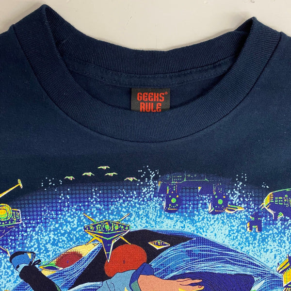 ダンダダン DAN DA DAN GEEKS RULE SILKSCREEN PRINTING Tシャツ