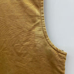 【曜日割引対象外】 カーハート Carhartt ダックベスト ベスト ベージュ Lサイズ 201MT-4447 VB