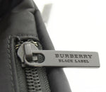 バーバリー Burberry ブラックレーベル ウエストバッグ ウエストポーチ ボディバッグ 黒 BKL01-210-09 バッグ メンズバッグ ボディバッグ・ウエストポーチ ブラック 103B-56