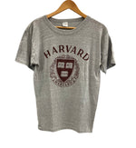 チャンピオン Champion 80's 80年代 トリコタグ HARVARD ハーバード カレッジロゴ プリント 霜降り vintage ヴィンテージ made in USA アメリカ製 Tシャツ グレー Mサイズ 101MT-4034