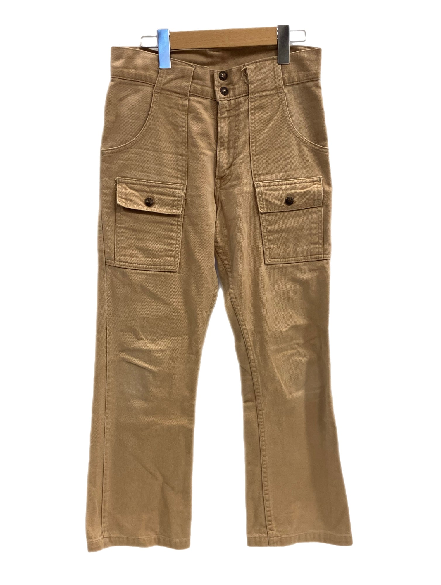 リーバイス Levi's 70's 70年代 ブッシュパンツ 白タブ BIGE ボタン裏