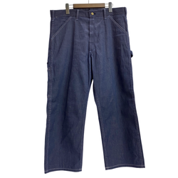 【曜日割引対象外】 ヴィンテージ vintage 70's シアーズ Sears ペインターパンツ デニム ブルー 38×32サイズ 201MB-882 VB