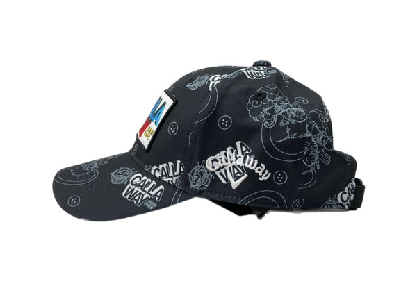キャロウェイ Callaway × DRAGON BALL ドラゴンボール GOLF CAP ゴルフ キャップ アニメ 帽子 ハット 黒 C25291151 帽子 メンズ帽子 キャップ ロゴ ブラック Fサイズ 104H-59