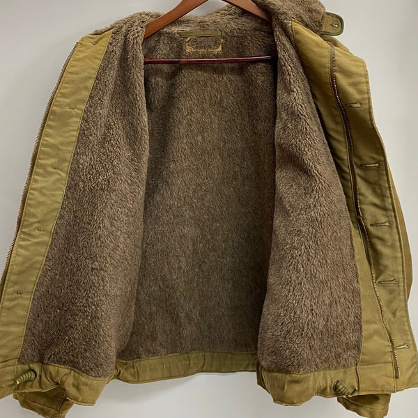 【曜日割引対象外】 ヴィンテージ vintage 40's U.S.NAVY N-1 DECK JAKET USN ピケ ジャケット カーキ 201MT-3583 VB