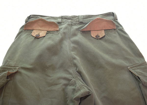ミリタリー Military FRENCH ARMY フレンチ アーミー M-47 M47 後期 ヘリンボーン 23 カーゴパンツ グリーン 23 103MB-562
