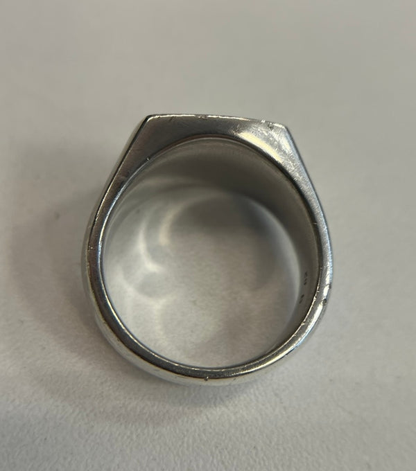 トムウッド TOMWOOD Cushion Satin クッションサテンリング シグネットリング 印台 925刻印 　 メンズジュエリー・アクセサリー 指輪・リング シルバー 101goods-174