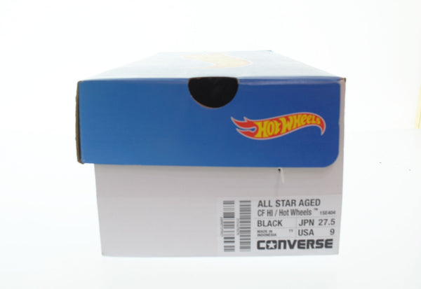 コンバース CONVERSE ALL STAR AGED CF HI Hot Wheels オールスター エイジド CF ハイ ホット ウィールズ スニーカー メンズ靴 スニーカー ブラック 27.5cm 103S-918