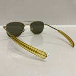 【曜日割引対象外】 【中古】ランドルフ Randolph 90's HGU-4P 5 1/2 MIL-S-25948J 眼鏡・サングラス サングラス ゴールド 201goods-800 VB