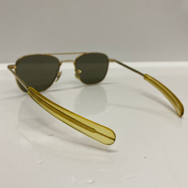 【曜日割引対象外】 【中古】ランドルフ Randolph 90's HGU-4P 5 1/2 MIL-S-25948J 眼鏡・サングラス サングラス ゴールド 201goods-800 VB