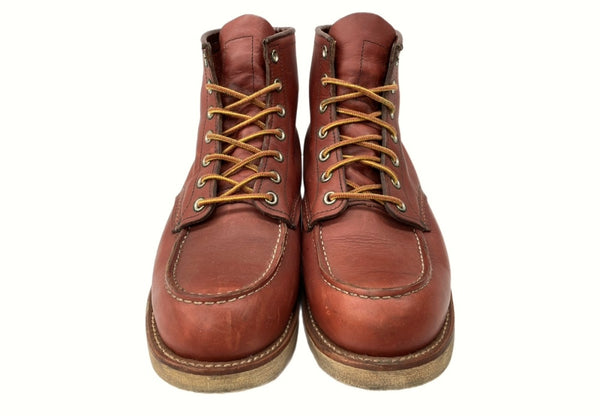 レッドウィング RED WING 6inch Classic Moc インチ クラシック モック 10D USA製 赤茶 9106 メンズ靴 ブーツ ワーク ブラウン 28cm 104-shoes435