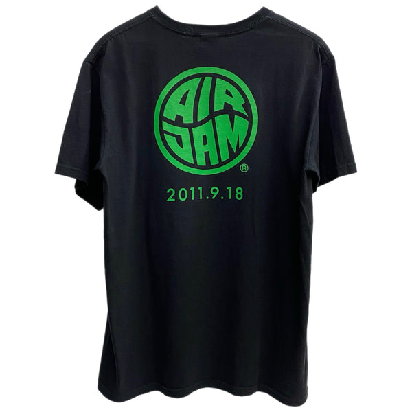 バンド・ミュージック系 ハイスタンダード Hi-STANDARD 2011 エアジャム AIRJAM Tシャツ ブラック Mサイズ 201MT-4510