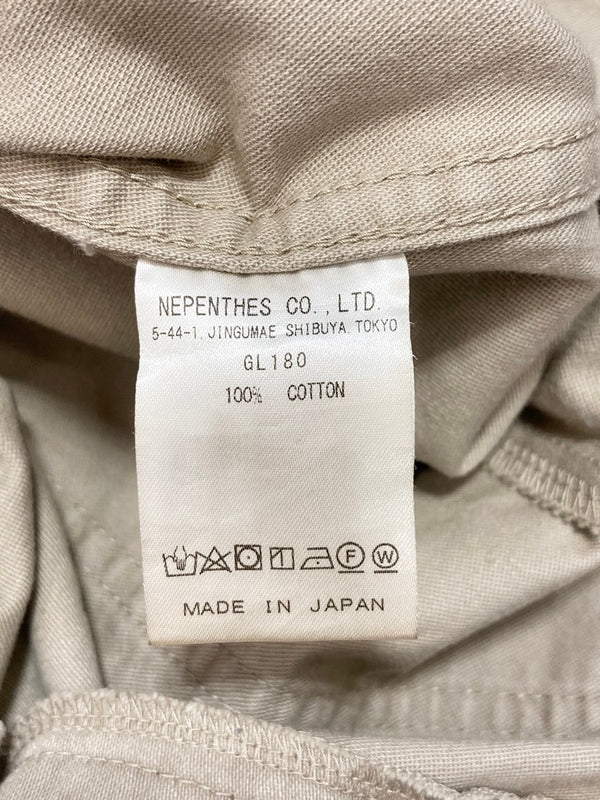 ニードルス Needles H.D. PANT FATIGUE ヒザデルパンツ MADE IN JAPAN GL180 ボトムスその他 無地 ベージュ Sサイズ 101MB-488