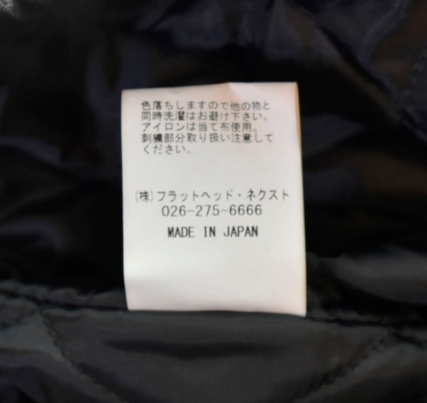 フラットヘッド THE FLAT HEAD ツアージャケット TOUR JACKET FAR EAST JSPSN DRIZZLER ドリズラー ギャバジン レーヨン刺繍  FN-OJ-C014 40 ジャケット ブラック 103MT-1707