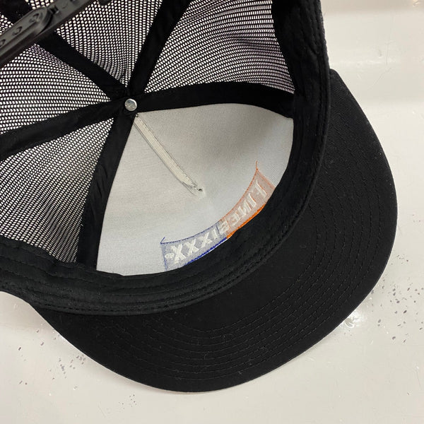 【中古】ファインシックス FINESIXXX STANDARD TRUCKER MESH CAP メッシュキャップ 帽子 メンズ帽子 キャップ ブラック 201goods-750