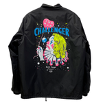 チャレンジャー CHALLENGER END WAR COACH JACKET コーチジャケット ナイロン 裏ボア ジャケット ブラック Mサイズ 201MT-3219