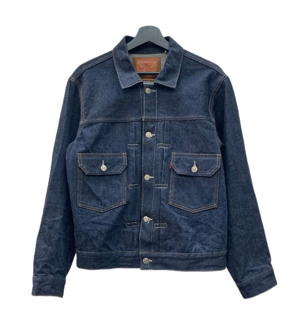 リーバイス Levi's 2nd 507XX LVC VINTAGE CLOTHING 復刻 日本製 デニムジャケット Gジャン 濃紺 70507-0066 サイズ 40 ジャケット 無地 ネイビー 104MT-1666